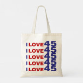 Tote Bag I Love 45 (Dos)