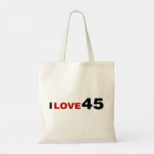 Tote Bag I Love 45 (Dos)