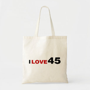 Tote Bag I Love 45