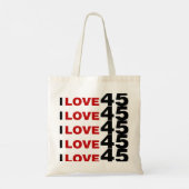 Tote Bag I Love 45 (Dos)