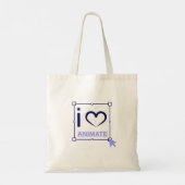 Tote Bag I Love Animate (Dos)