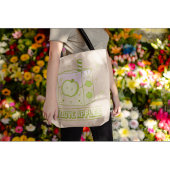 Tote Bag I Love Apples - Kawaii Juice Box Design