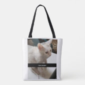 Tote Bag I Love Cats Tote Bag. I Hate People Cat Tote Bag. (Dos)