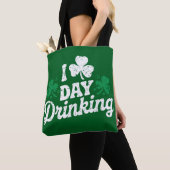 Tote Bag I Love Day Drinking Funny St Patrick's Day Irish (De près)