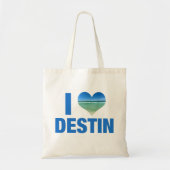 Tote Bag I Love Destin Florida Cute Beach Vacances (Devant)