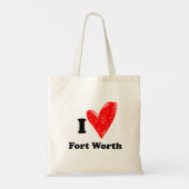 Tote Bag I love Fort Wort (Dos)