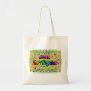 Tote Bag I Love Los Angeles Smile Bright Bag