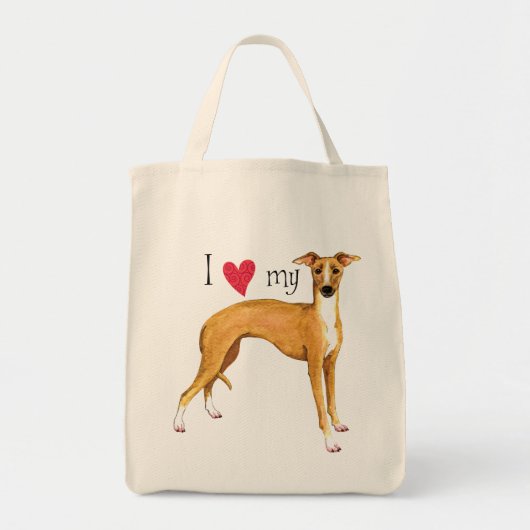 Tote Bag I Love my Italian (Devant)