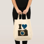 Tote Bag I Love Photography (Devant (produit))