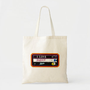 Tote Bag I Love Physique Media Collecte Hobby Fun