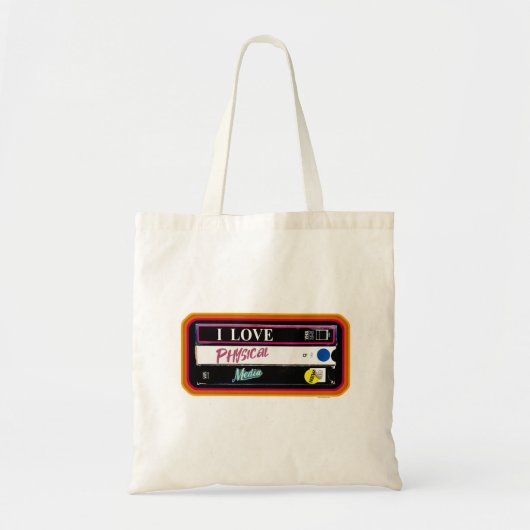 Tote Bag I Love Physique Media Collecte Hobby Fun (Devant)