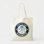 Tote Bag I Put the Bad In Badminton (Devant)