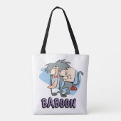 Tote Bag I.R. Baboon Character Graphic (Dos)