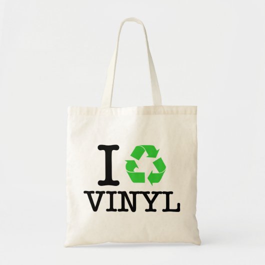 Tote Bag I Recycle Vinyl (Devant)