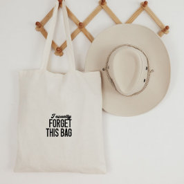Tote Bag - I Usually Forget This Bag