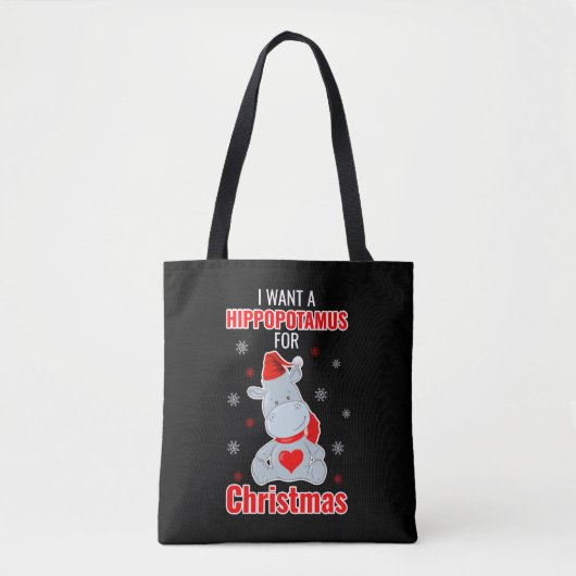 Tote Bag I Want A (Devant)