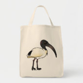Tote Bag Ibis australien Birdorable (Devant)