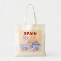 Ibiza, Espagne, Art Voyage, Art Rétro, Pastel