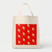 Tote Bag Ice-cream Vivid red (Devant)