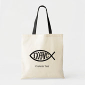 Tote Bag Ichthys Christian Symbol (Devant)