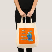 Tote Bag Ici De L'Eau - Drôle (Devant (produit))