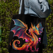 Tote Bag Ici Il Y A Des Dragons