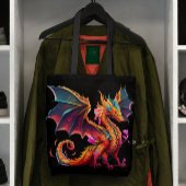 Tote Bag Ici Il Y A Des Dragons