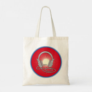Tote Bag Icône casque DJ