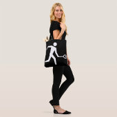 Tote Bag Icône de joueur de squash