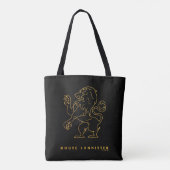Tote Bag Icône de la maison Lannister (Dos)