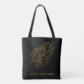 Tote Bag Icône de la maison Targaryen (Dos)