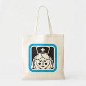 Tote Bag Icône d'infirmière (Devant)