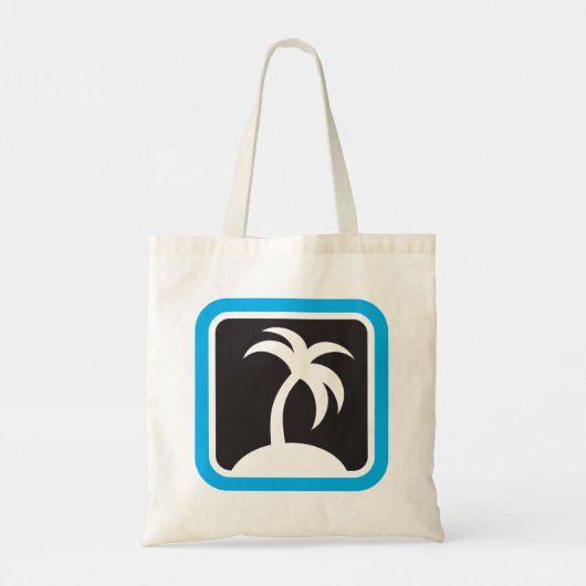 Tote Bag Icône Palm Tree (Dos)