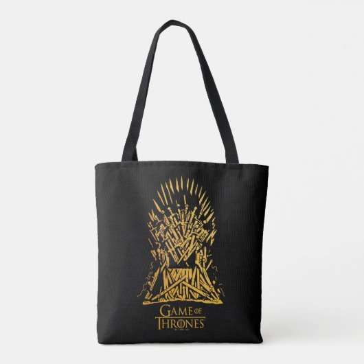 Tote Bag Icône Trône en fer (Dos)