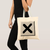 Tote Bag Icône X (Devant (produit))