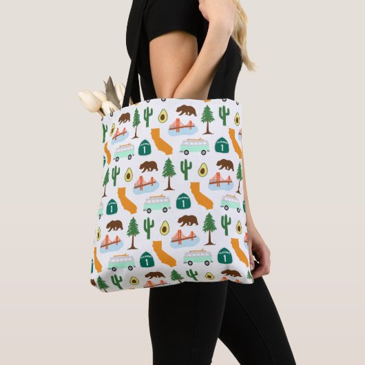 Tote Bag Icônes de Californie (De près)
