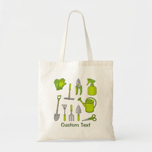 Tote Bag Icônes de jardin (Devant)