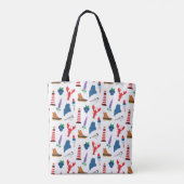 Tote Bag Icônes du Maine (Dos)