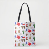 Tote Bag Icônes du Texas (Devant)
