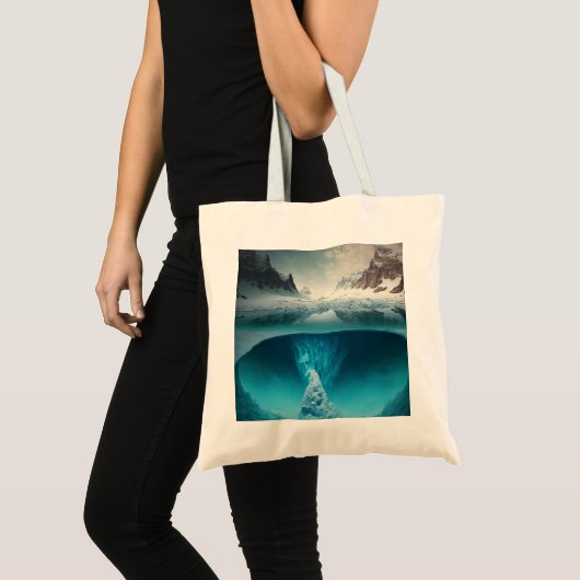 Tote Bag Icy Mountain View (Devant (produit))