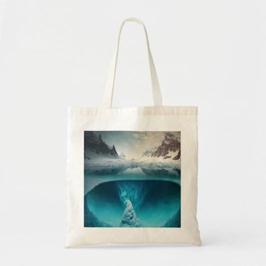 Tote Bag Icy Mountain View (Devant)