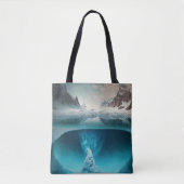 Tote Bag Icy Mountain View (Devant)