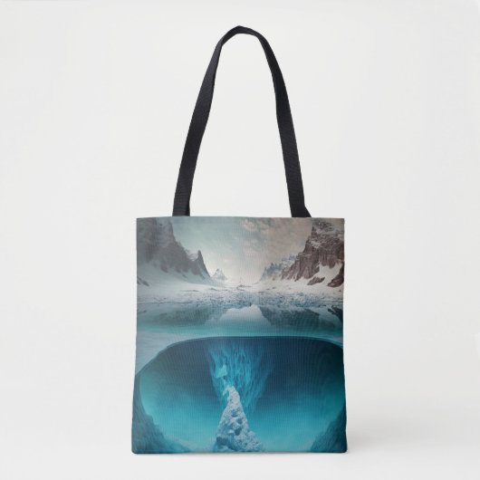 Tote Bag Icy Mountain View (Devant)