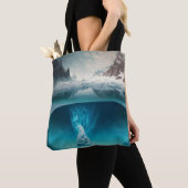 Tote Bag Icy Mountain View (De près)