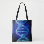 Tote Bag ID ADN Bleu Science Médicale (Devant)