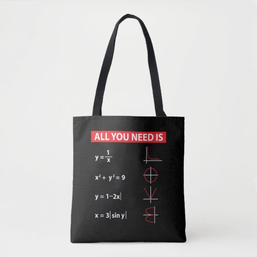 Tote Bag Idée de cadeau de professeur de mathématiques (Devant)
