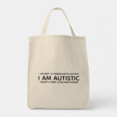 Tote Bag Identité - Autiste (Dos)