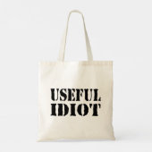 TOTE BAG IDIOT UTILE (Dos)