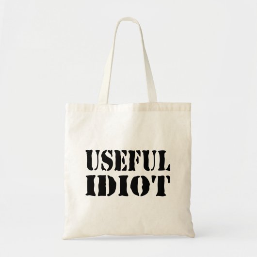 TOTE BAG IDIOT UTILE (Devant)