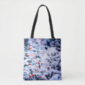 Tote Bag Idylle de Noël superbe (Devant)